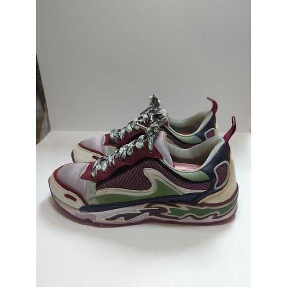 Sandro Paris Women's Sneakers / Trainers FLAME in Purple Size 7.5 - Picture 3 of 10